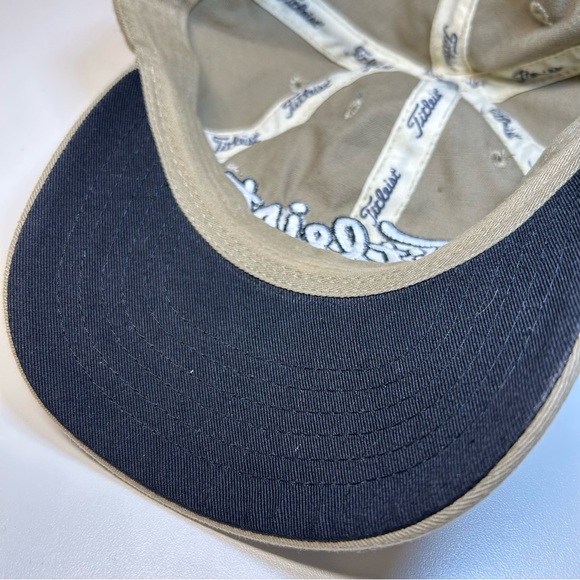 Titleist X Disney Mickey Mouse Dad Hat Strap Back Men's Khaki Golf Embroidered - Picture 9 of 13